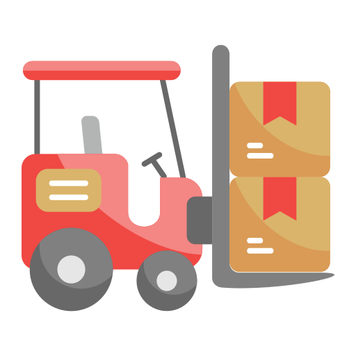 Forklift free icon