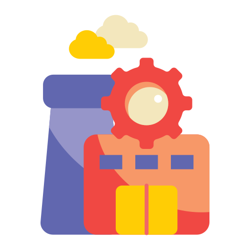 Factory free icon Factory free icon