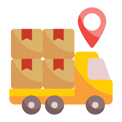 camionaje icono gratis