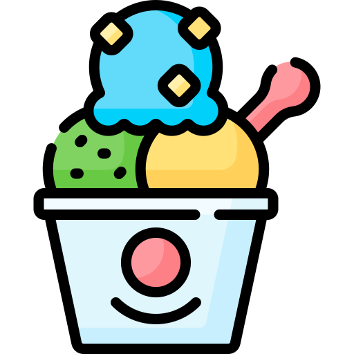 helado icono gratis