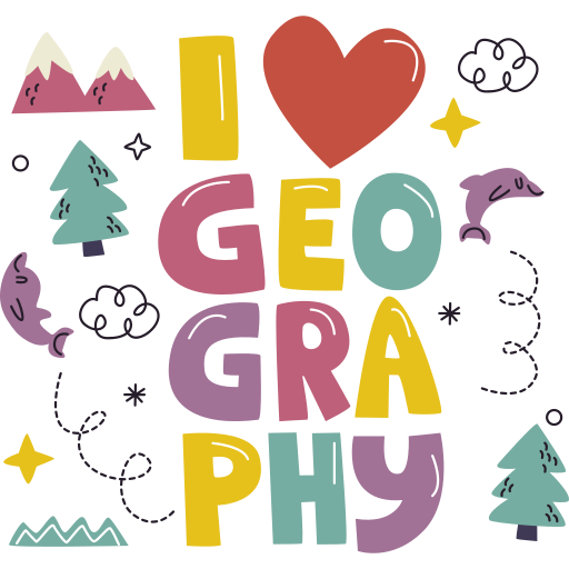 geografía gratis sticker