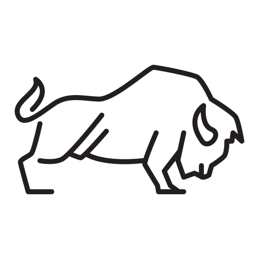 bison Icône gratuit bison Icône gratuit