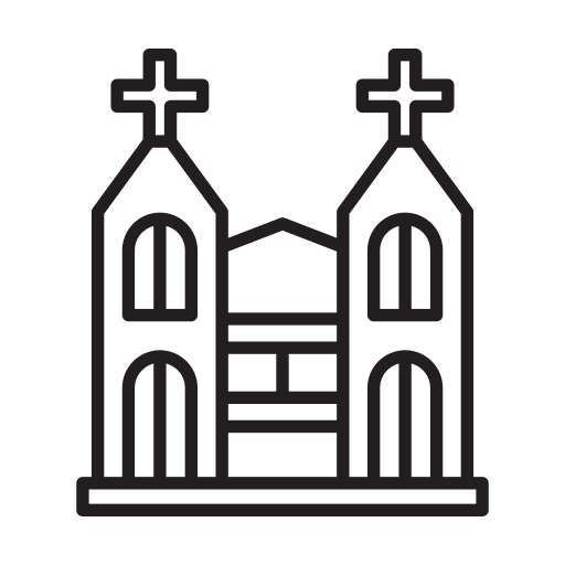 Église Icône gratuit Église Icône gratuit