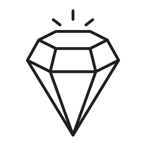 Diamond free icon Diamond free icon