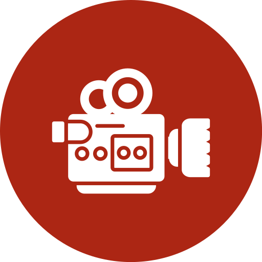 camara de video icono gratis