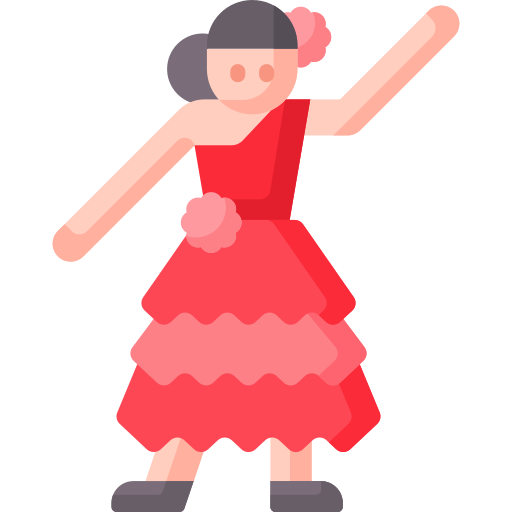 flamenco icono gratis