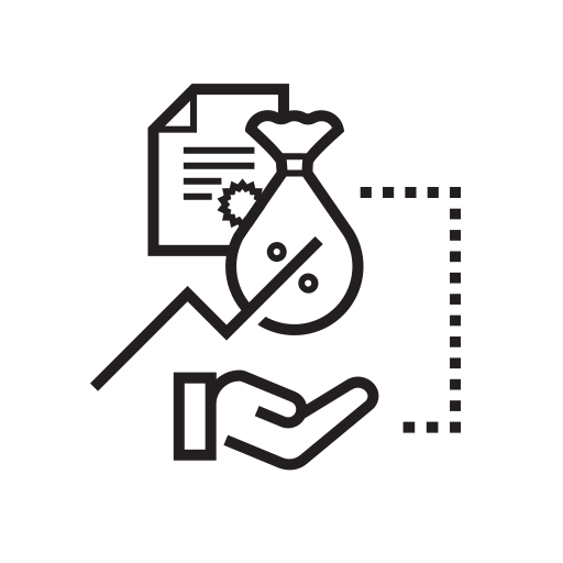 existencias icono gratis