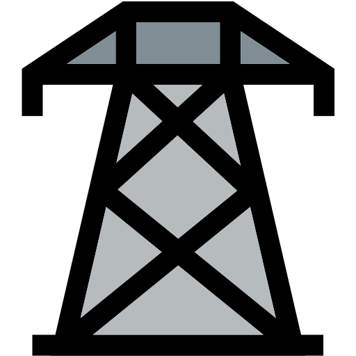 elektrischer turm kostenlos Icon elektrischer turm kostenlos Icon