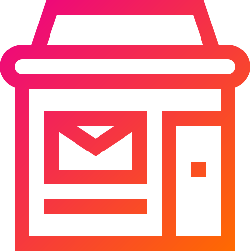 Почтовое отделение бесплатно иконка Почтовое отделение бесплатно иконка