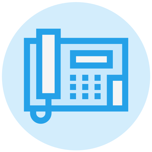 teléfono fijo icono gratis