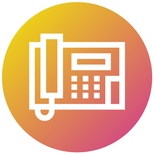 teléfono fijo icono gratis