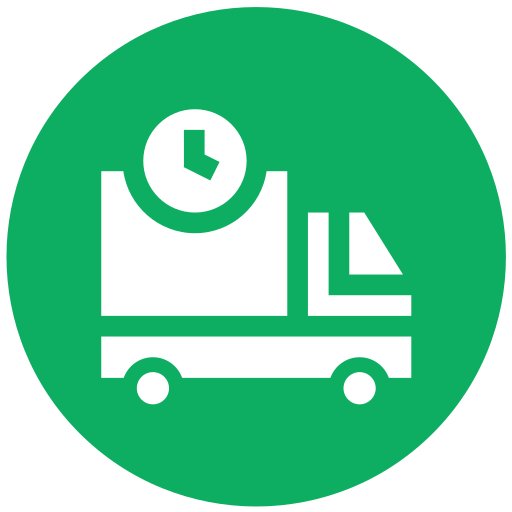 camión de reparto icono gratis