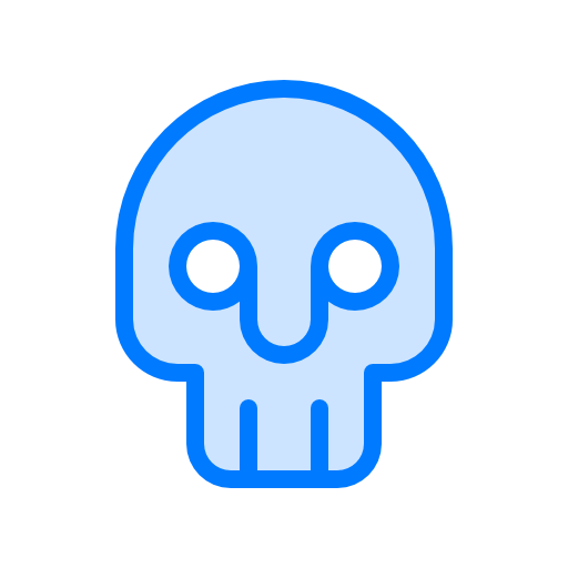 calavera mexicana icono gratis