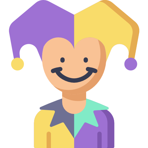 bouffon Icône gratuit