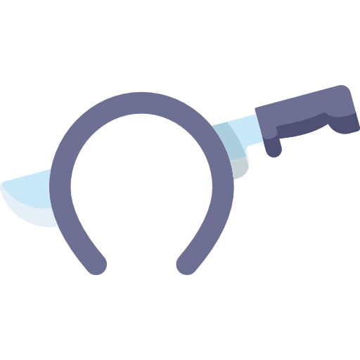 Knife free icon Knife free icon