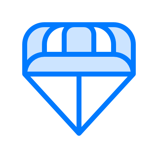 parachute Icône gratuit