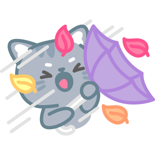 Wind free sticker