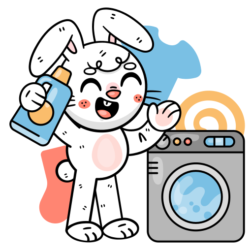 lessive gratuit sticker