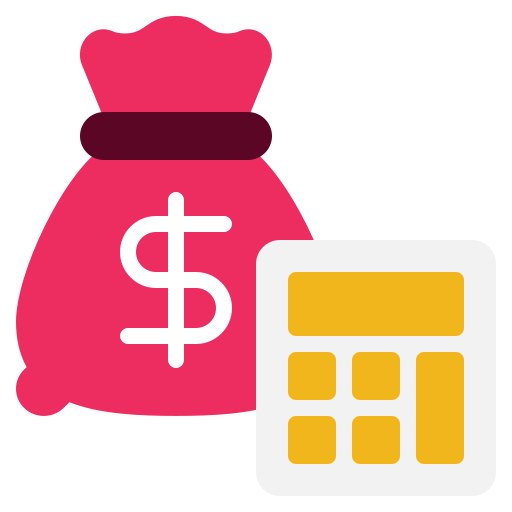 presupuesto icono gratis