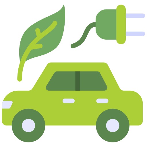 coche ecológico icono gratis