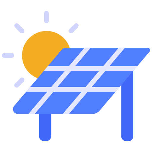 panel solar icono gratis