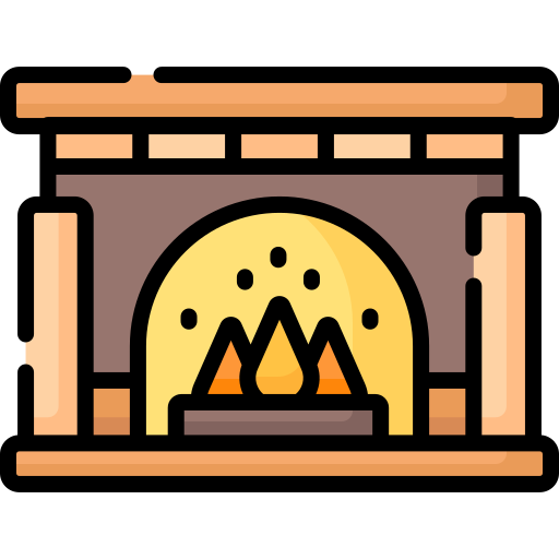 chimenea icono gratis