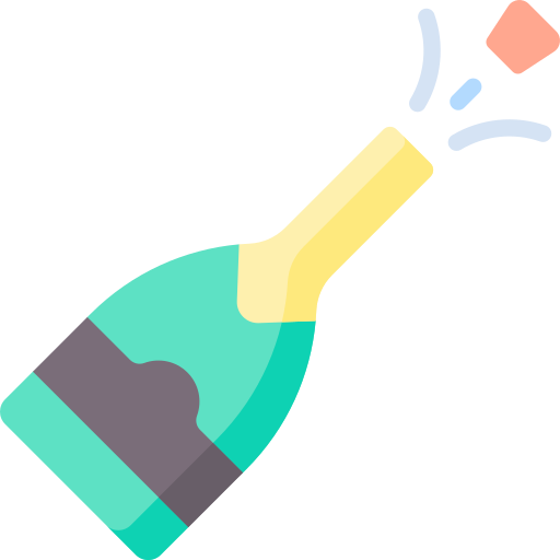 Champagne free icon