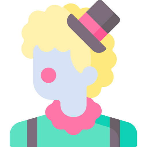 Clown free icon