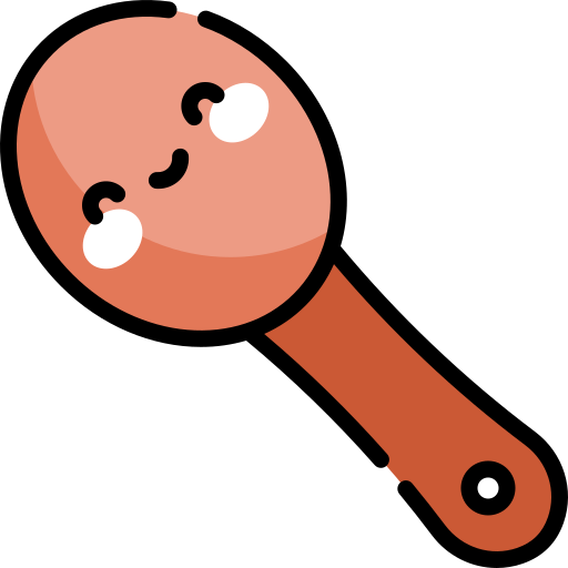 cuchara de madera icono gratis