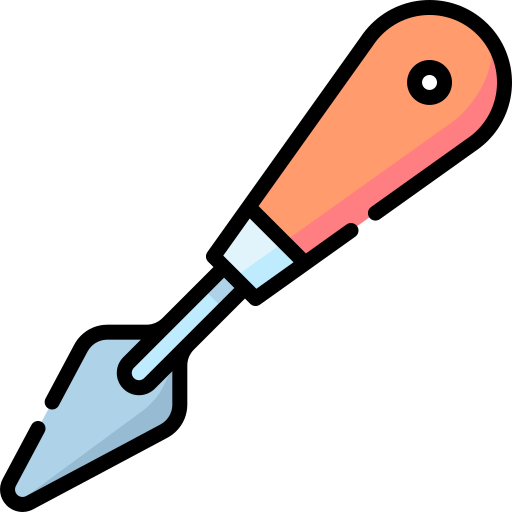 cuchillo de paleta icono gratis