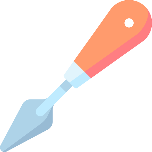 cuchillo de paleta icono gratis