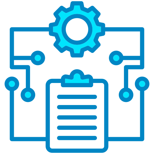 gestión de documentos icono gratis