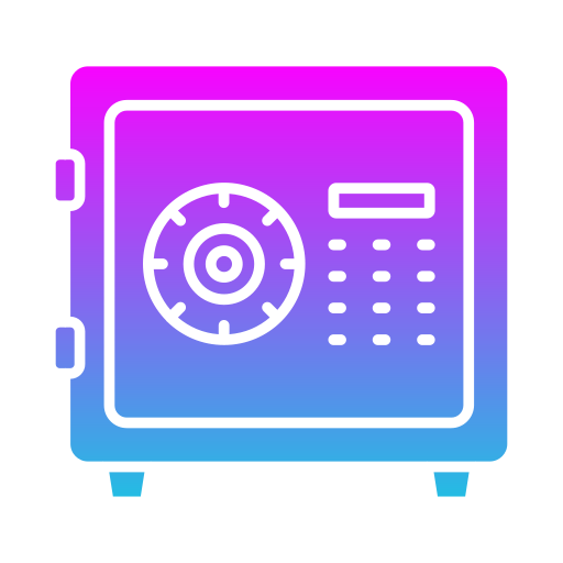 caja de seguridad icono gratis