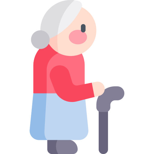 anciana icono gratis