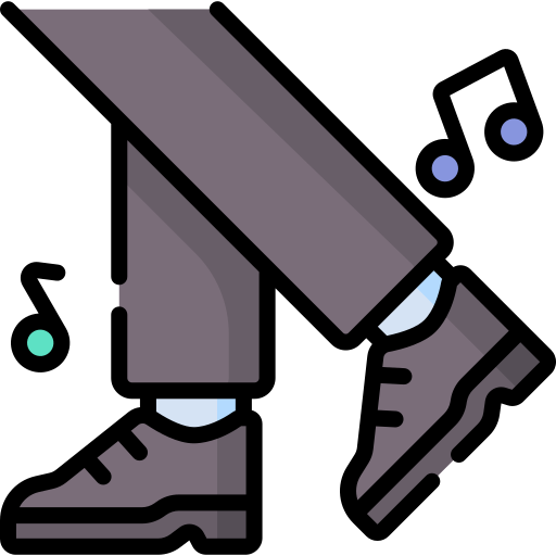 Dancing free icon