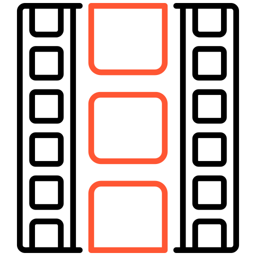 película icono gratis