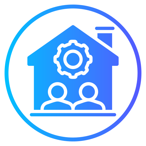 réparation à domicile Icône gratuit