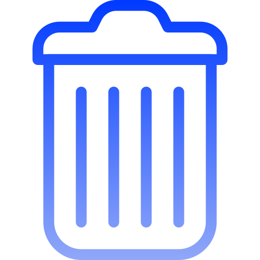 Trash free icon Trash free icon