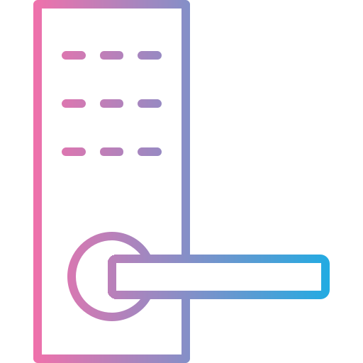 Door handle free icon