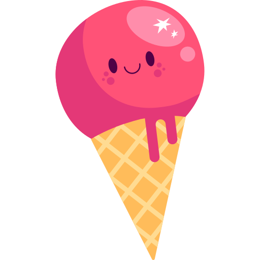 Ice cream free sticker Ice cream free sticker