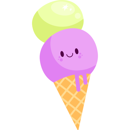 Ice cream free sticker Ice cream free sticker