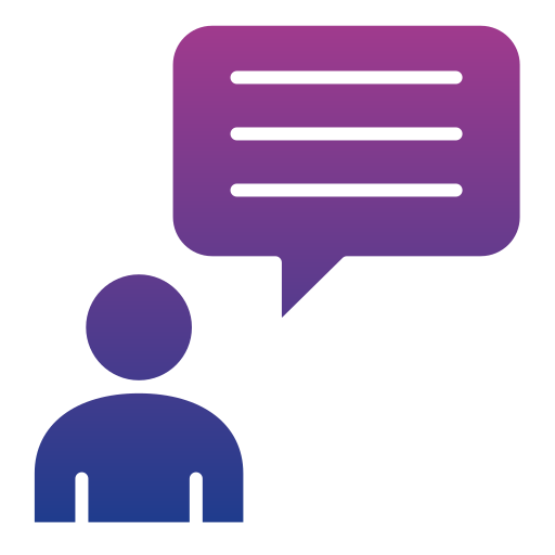 témoignage Icône gratuit