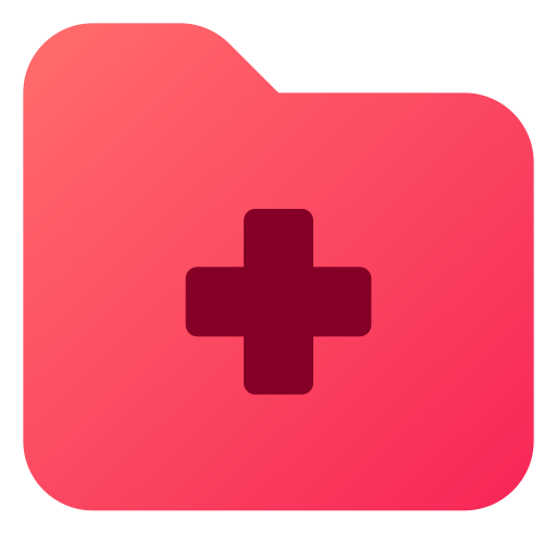 carpeta medica icono gratis