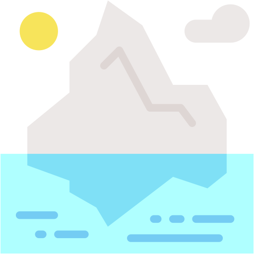 iceberg icono gratis