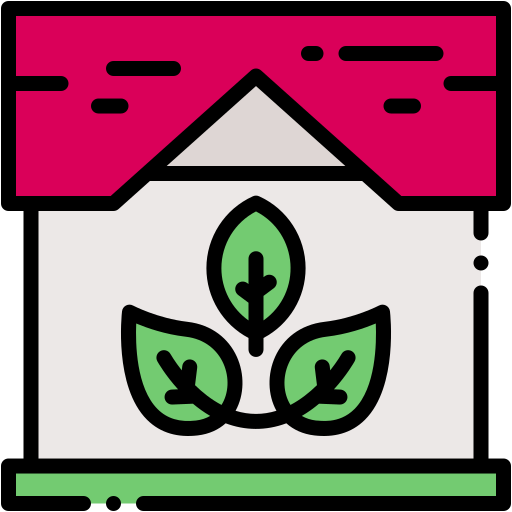 Eco home free icon