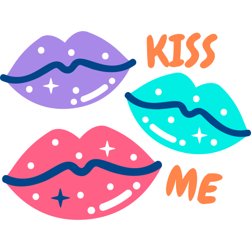 baiser gratuit sticker