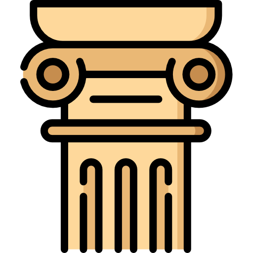 Pilares - ícones de monumentos grátis