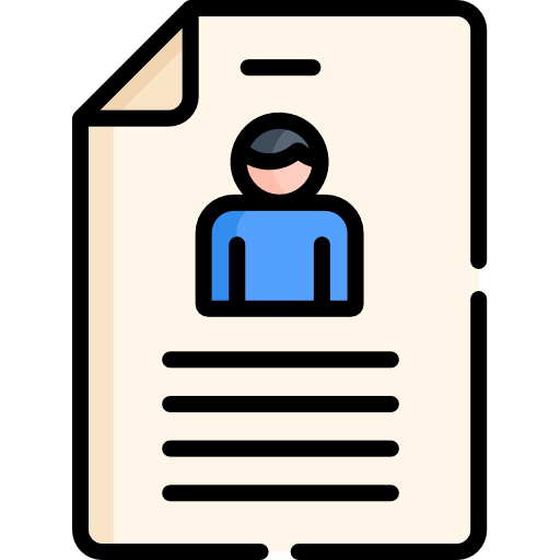 Resume Special Lineal color icon