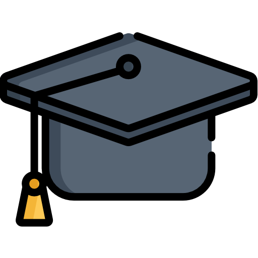 Mortarboard Special Lineal color icon