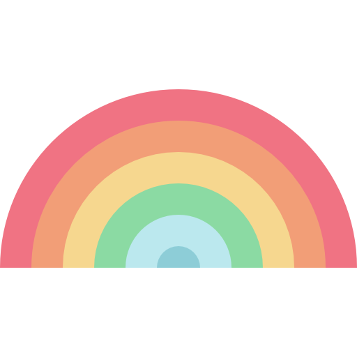 arco iris icono gratis